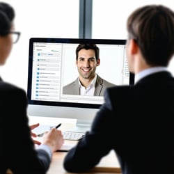 reporting directly to client